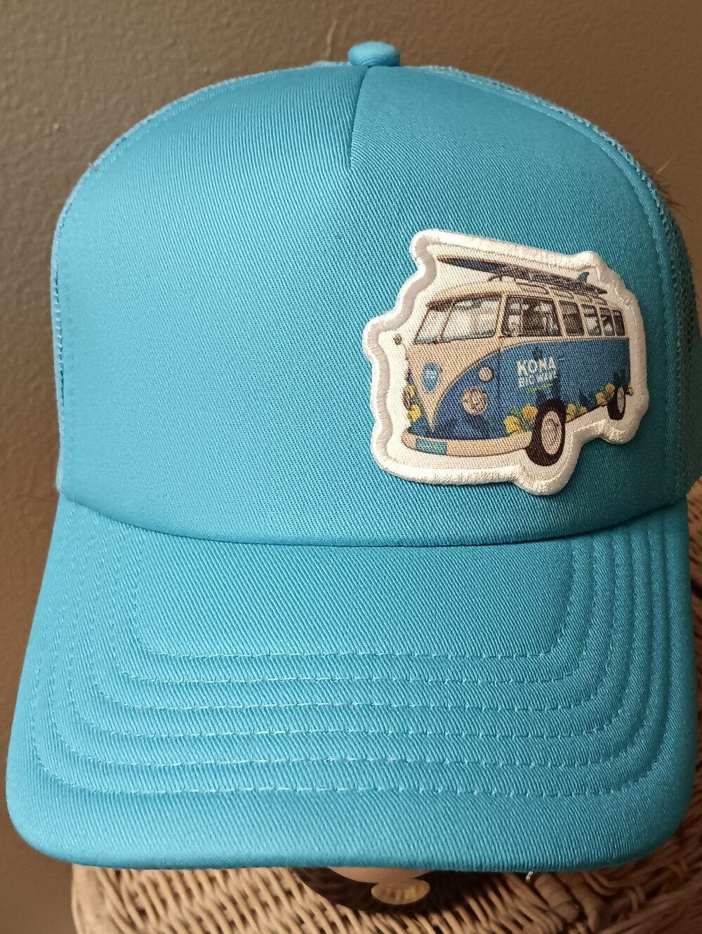 Kona Big Wave Beer Trucker cap mesh hat Hawaii Hawaiian surf van beach ocean